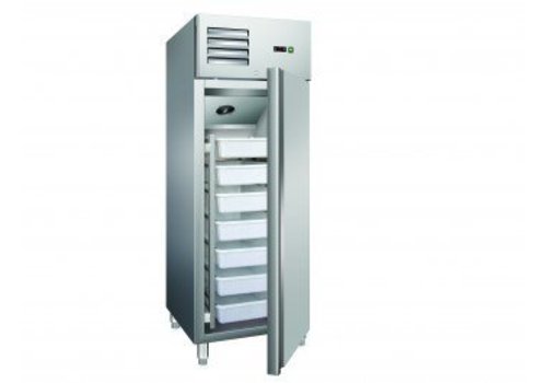  Saro Réfrigérateur à poisson pour 7 plateaux | Acier inoxydable AISI 304 | -2 / +8 °C 