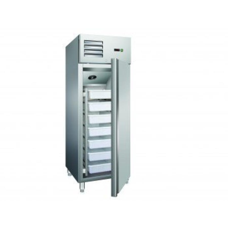 Fish Fridge for 7 Trays | Stainless Steel AISI 304 | -2 / +8 °C