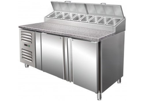  Saro Table de préparation avec refroidissement par ventilateur SH 1500 