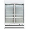 Saro Horeca Freezer Cabinets White with 2 glass doors