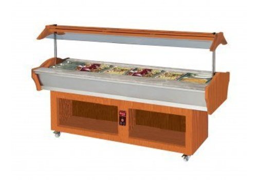  Saro Buffet Island, heated Model AMINA 6 Walnut 