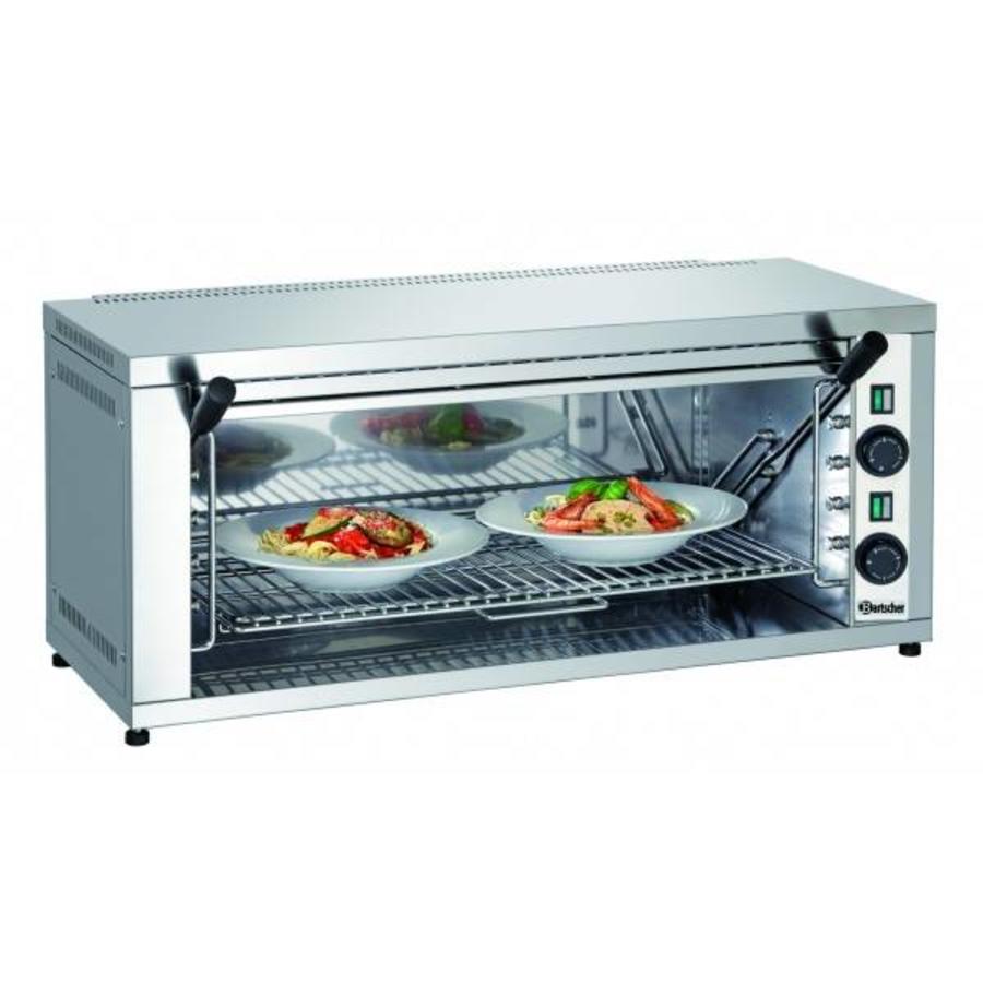 Salamandre Grill 2 zones de chauffage