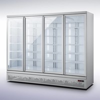 Wall refrigerator | 4 Glass doors | 2025L