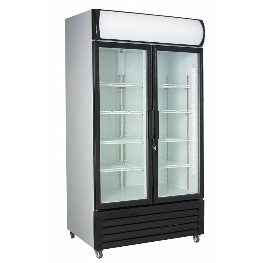 réfrigérateur | 2 portes vitrées | 670L