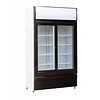 Combisteel Kühlschrank | Glasschiebetüren | 780L