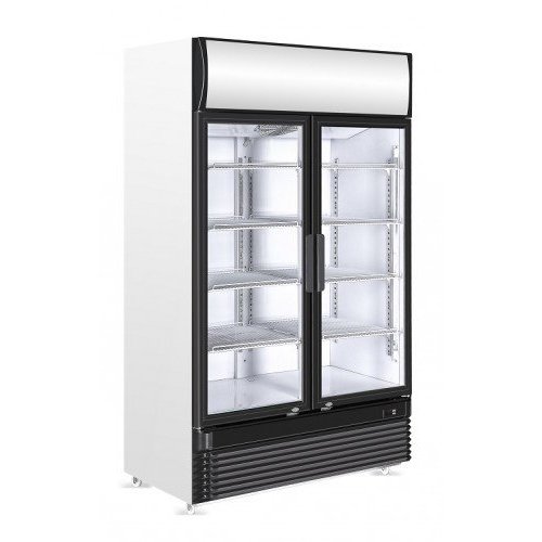  Combisteel réfrigérateur | 2 portes vitrées | 780L 
