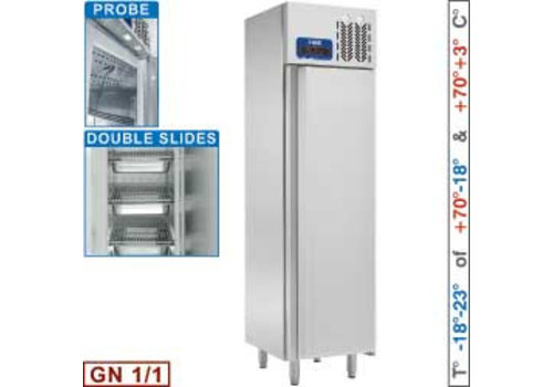  HorecaTraders Fast Cooler Freezer 16 x 1/1GN 