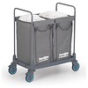 Combisteel Chariot à sacs à linge ProCart | Acier inoxydable