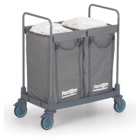 Chariot à sacs à linge ProCart | Acier inoxydable
