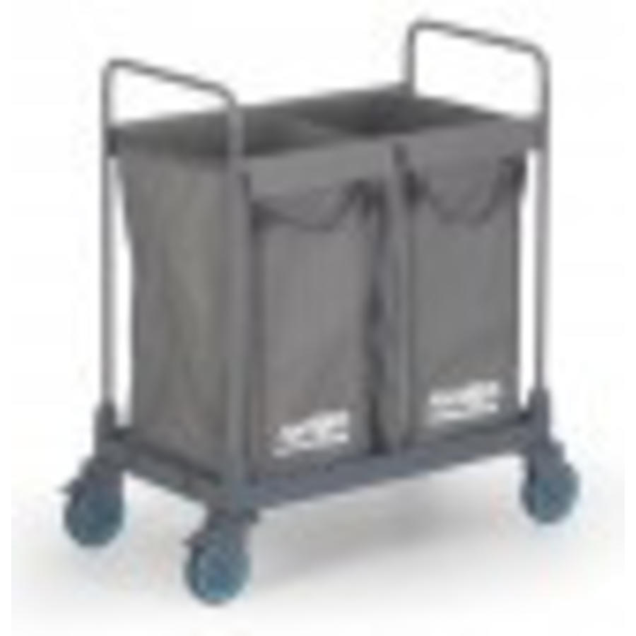 Chariot à sacs à linge ProCart | Acier inoxydable