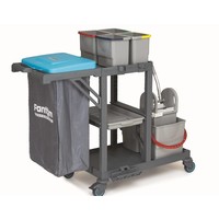 Chariot de nettoyage | plastique | Professionnel