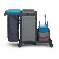 Chariot de nettoyage| plastique| Professionnel | sac poubelle