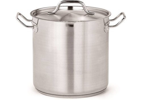  Combisteel Casserole haute en acier inoxydable | acier inoxydable | 7 formats 