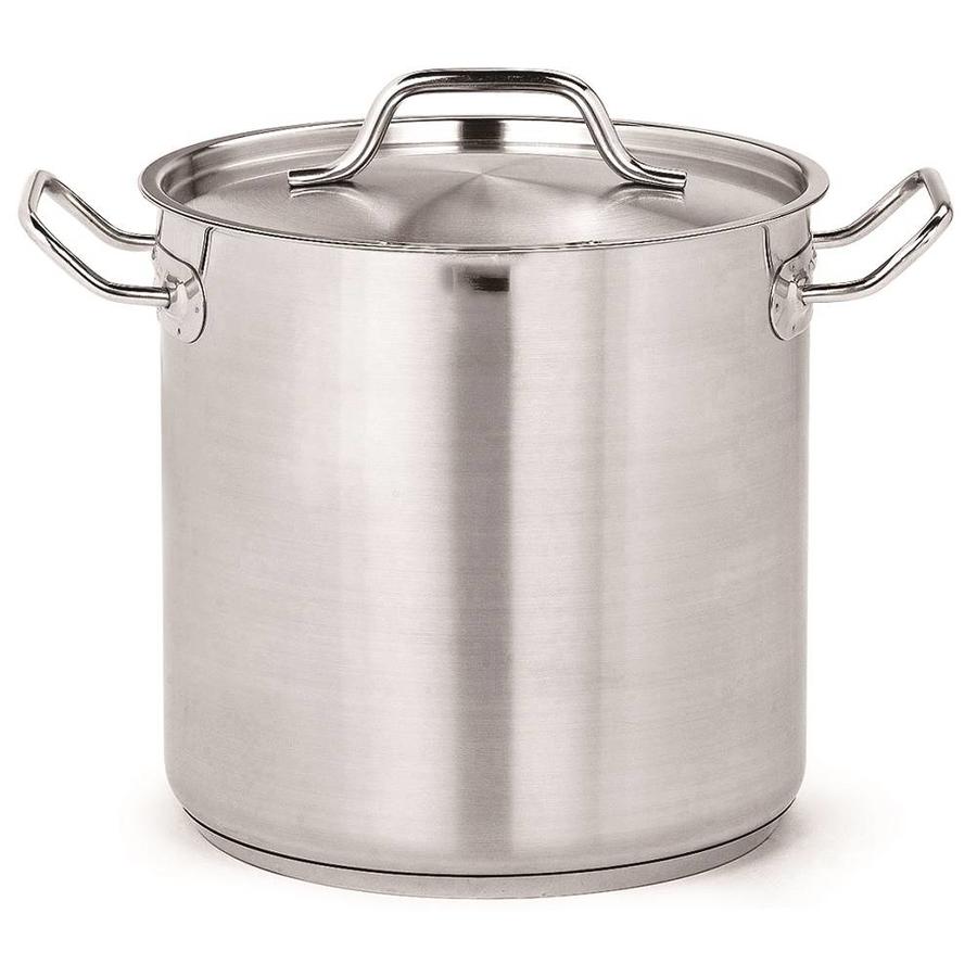 Casserole haute en acier inoxydable | acier inoxydable | 7 formats