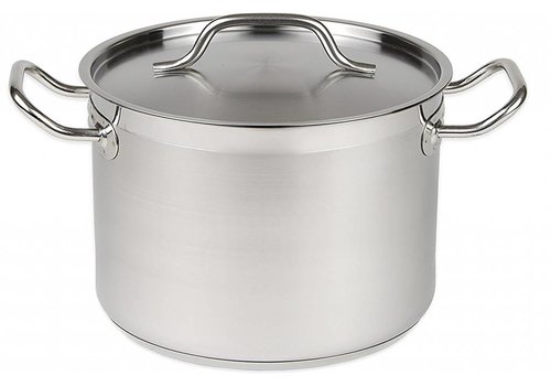 Combisteel Casserole moyenne haute | acier inoxydable | 6 formats 