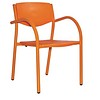 HorecaTraders patio chair orange (8 pieces)