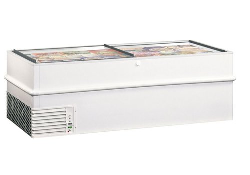  Framec Energieeffizienter Gefrierschrank mit Schiebefenstern VT200ES 