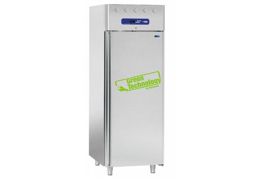  HorecaTraders Stainless Steel Fridge 1 GN 2/1 | ECO Model 