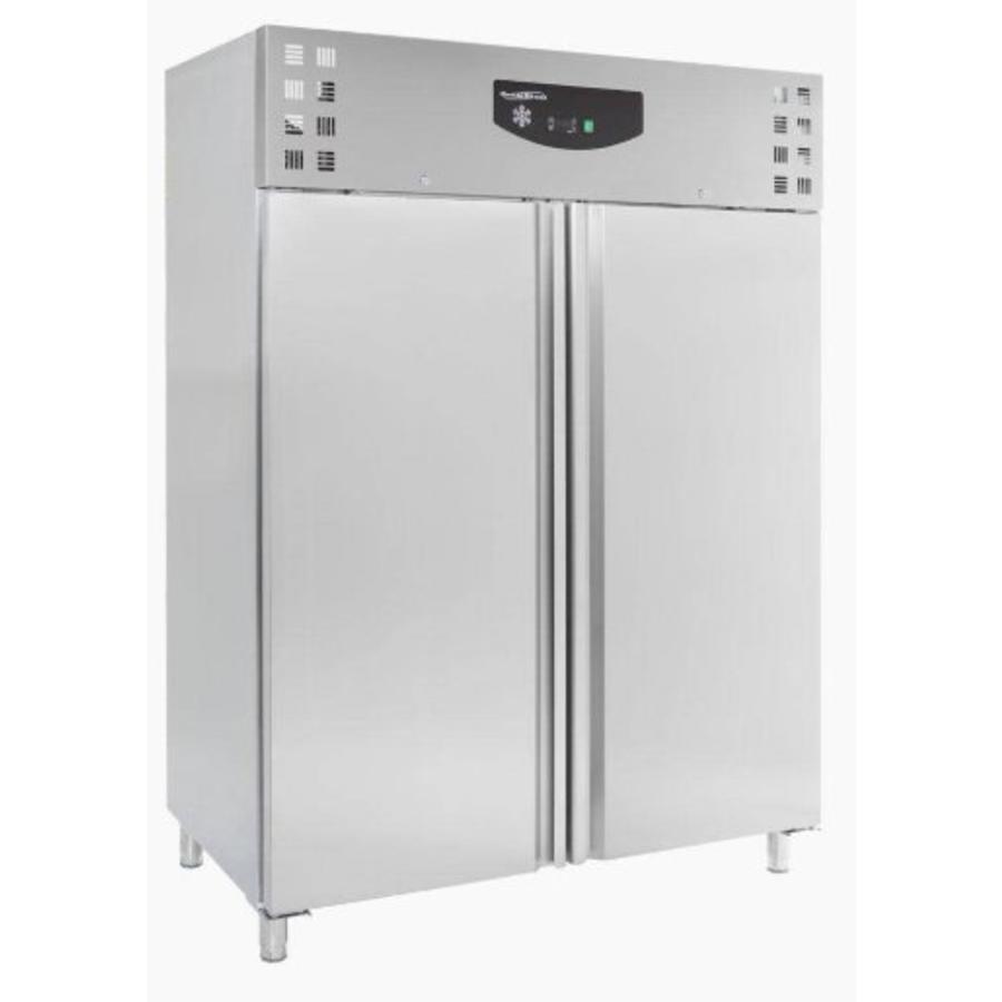 Réfrigérateur de restauration | acier inoxydable | 2 portes | 1410 litres