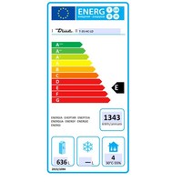 Koelkast | RVS | Zwenkwielen | 991 liter