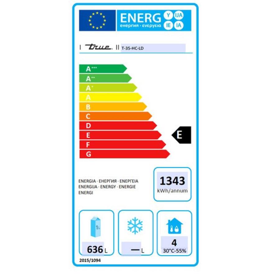 Koelkast | RVS | Zwenkwielen | 991 liter