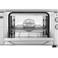 Cuisinière électrique avec 6 plaques de cuisson et four électrique 1/1 GN