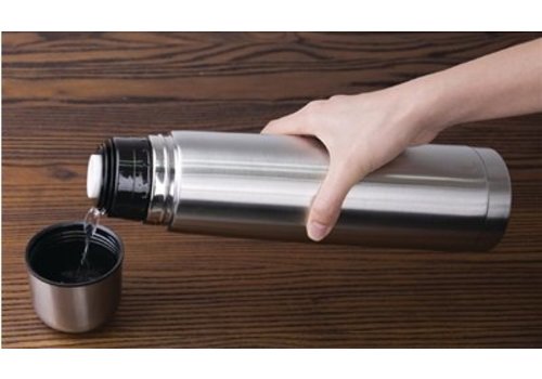  Olympia thermos flask stainless steel 1 liter 