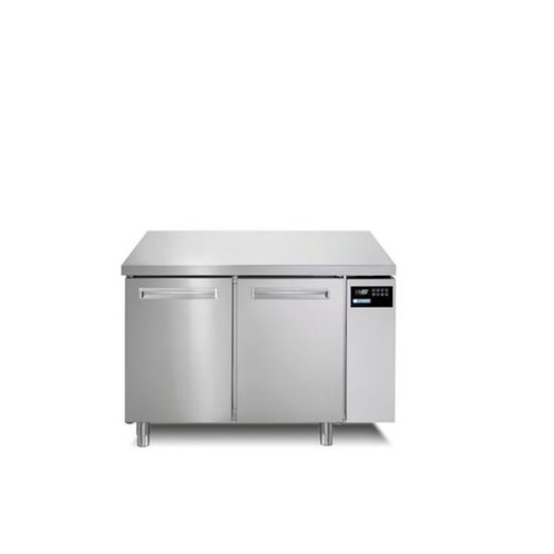  Afinox Spring Refrigerated Workbench Stainless Steel 2 Doors | 116x70x90 CM 
