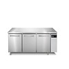 Afinox Spring Koelwerkbank RVS 3  Deurs| 187x80x90CM