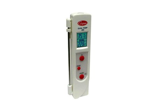  HorecaTraders Infrarood thermometer-33°C tot +220°C 