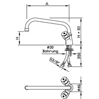 Mixer tap 1/2