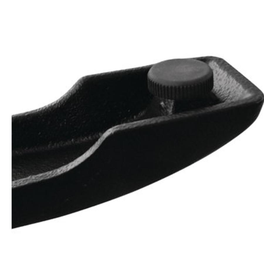 Pieds de table tête en croix - hauteur 72 cm