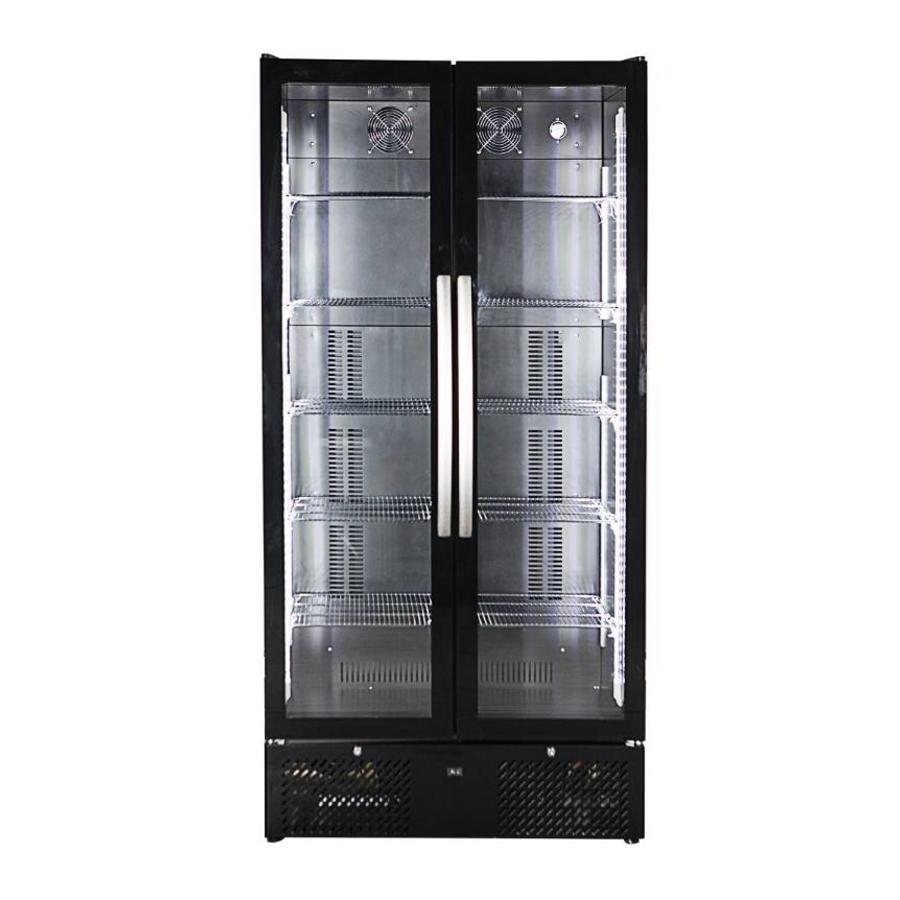 Bar Cooler with 2 Glass Doors | 458 liters