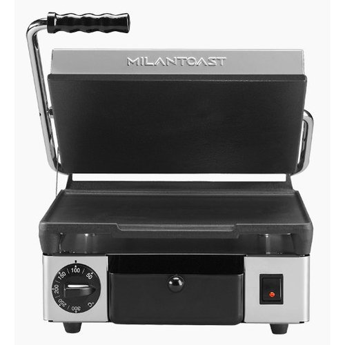  Milan Toast Gril de contact en fonte simple lisse 