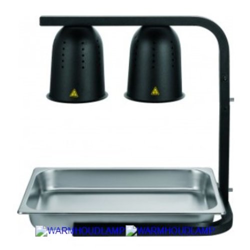  Combisteel Warmhoudlamp 0,5 (2x 0,25) kW 