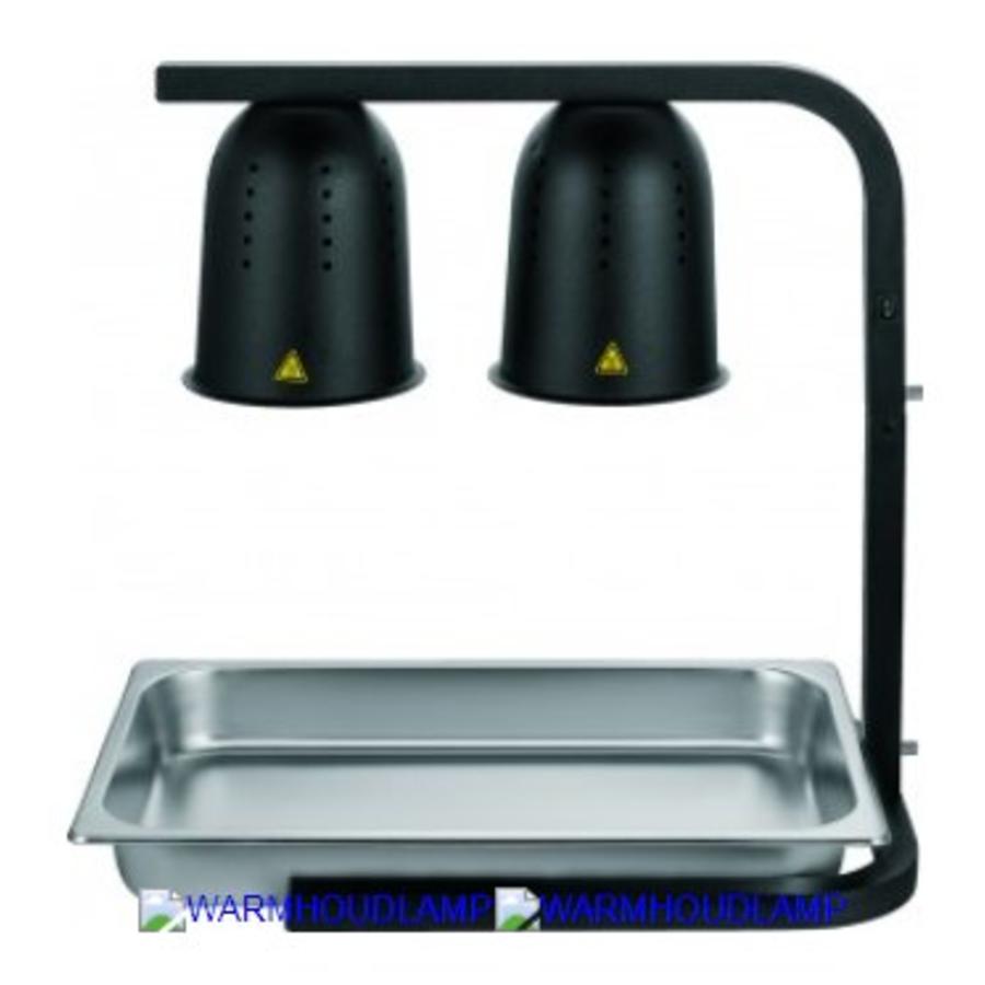 Lampe chauffante 0,5 (2x 0,25) kW