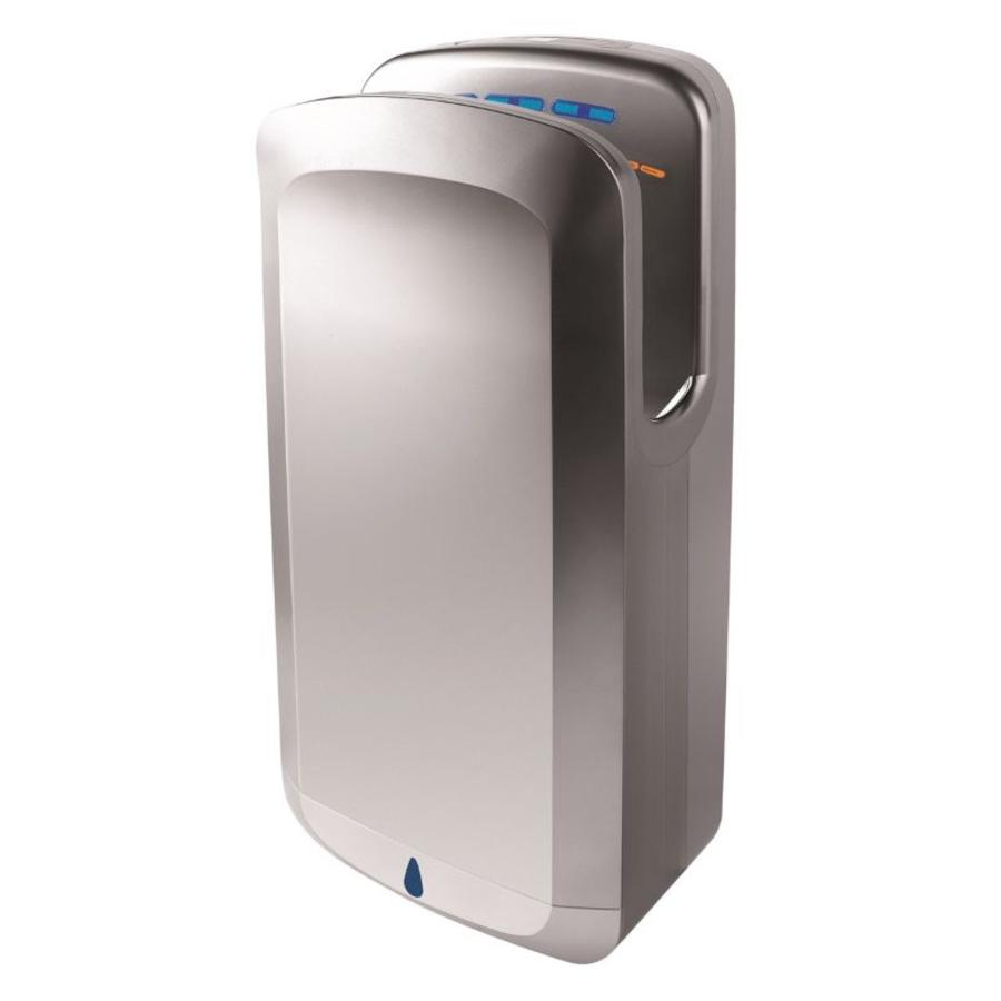 Hand dryer silver 65 dB