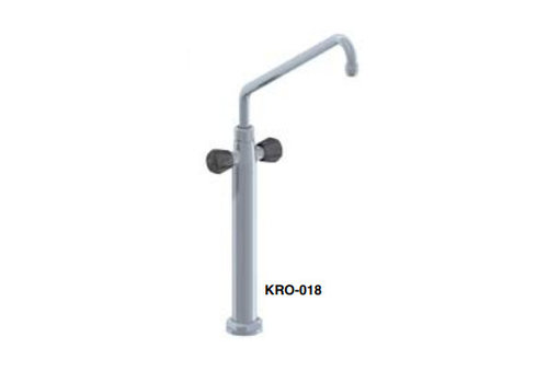  HorecaTraders Grue à colonne | Bec pivotant de 29 cm | 2 boutons 