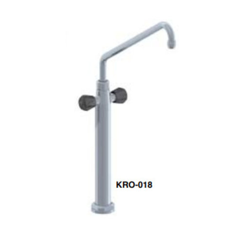  HorecaTraders Grue à colonne | Bec pivotant de 29 cm | 2 boutons 