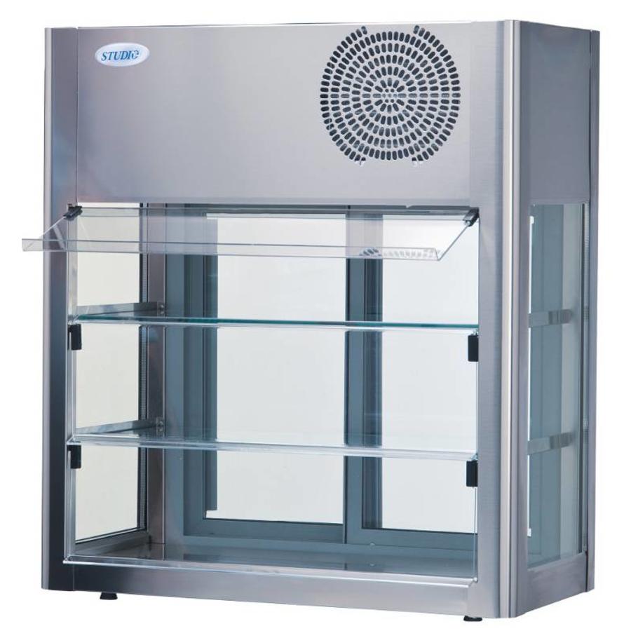 Refrigerated display case large