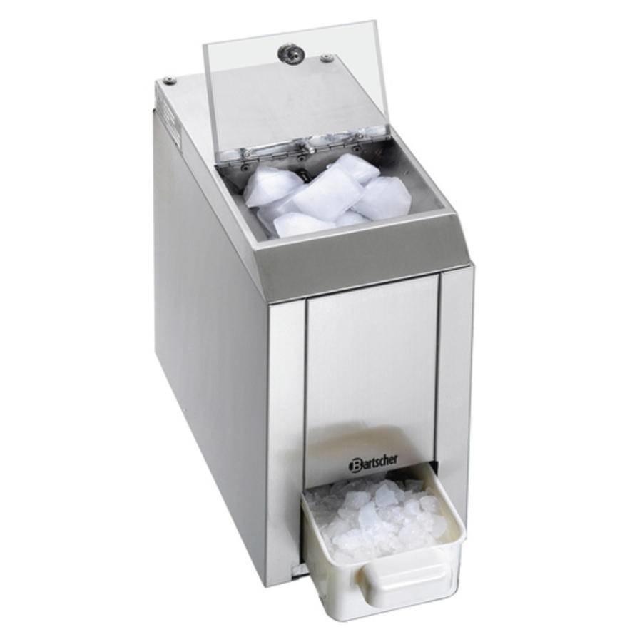 Horeca IJscrusher -  60 kg/ per uur - 1 kg voorraad