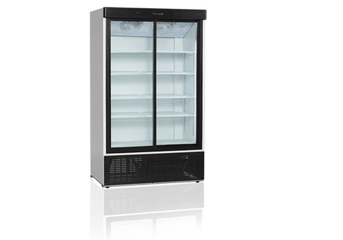  HorecaTraders Bottle fridge 2-door | Glass | 895 Liter 