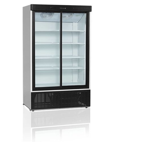  HorecaTraders Bottle fridge 2-door | Glass | 895 Liter 