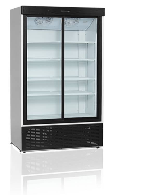 Buy Bottle Fridge 2 Door Glass 895 Liter Online HorecaTraders   Horecatraders Bottle Fridge 2 Door Glass 895 Liter 