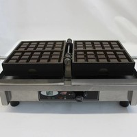 Gaufrier simple | 3x5 gaufres de Bruxelles | 440x260x150 mm