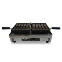 Gaufrier simple | 3x5 gaufres de Bruxelles | 440x260x150 mm