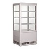 Combisteel Koelvitrine Wit | 68L