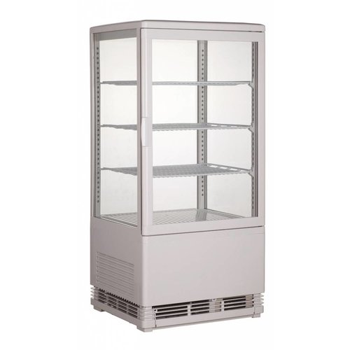  Combisteel Koelvitrine Wit | 68L 