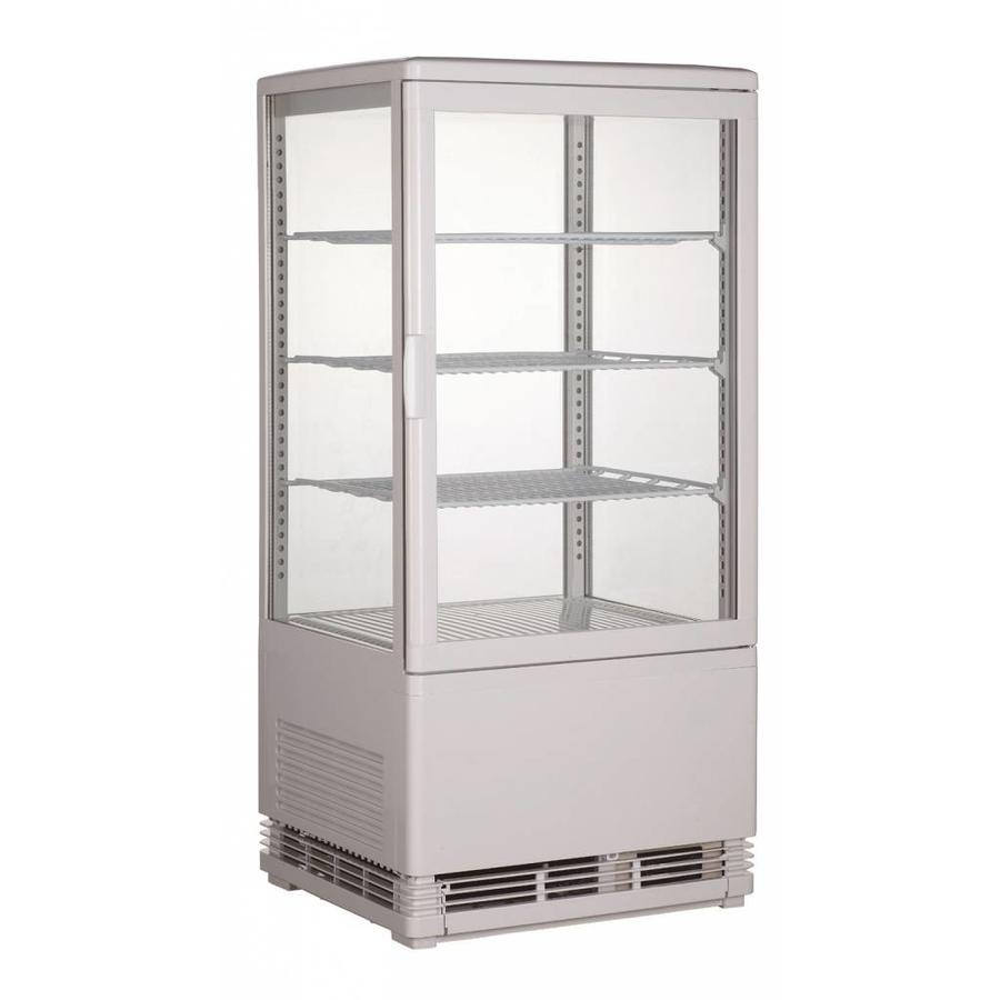 Vitrine réfrigérée blanche | 68L