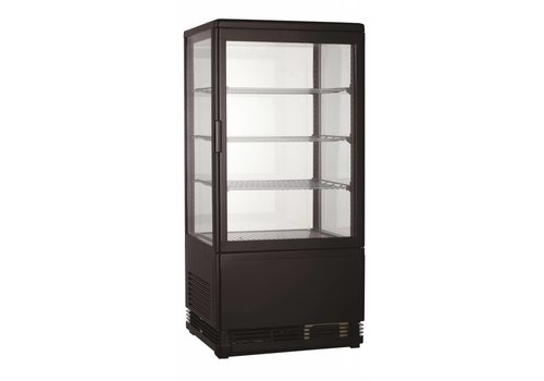  Combisteel Koelvitrine Zwart | 68L 